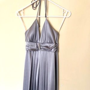 BCX silver dress